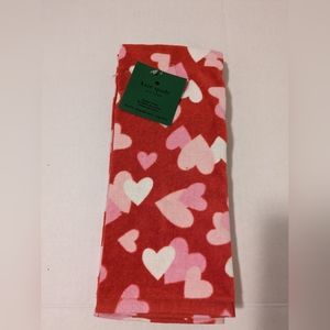 Kate Spade heart towels